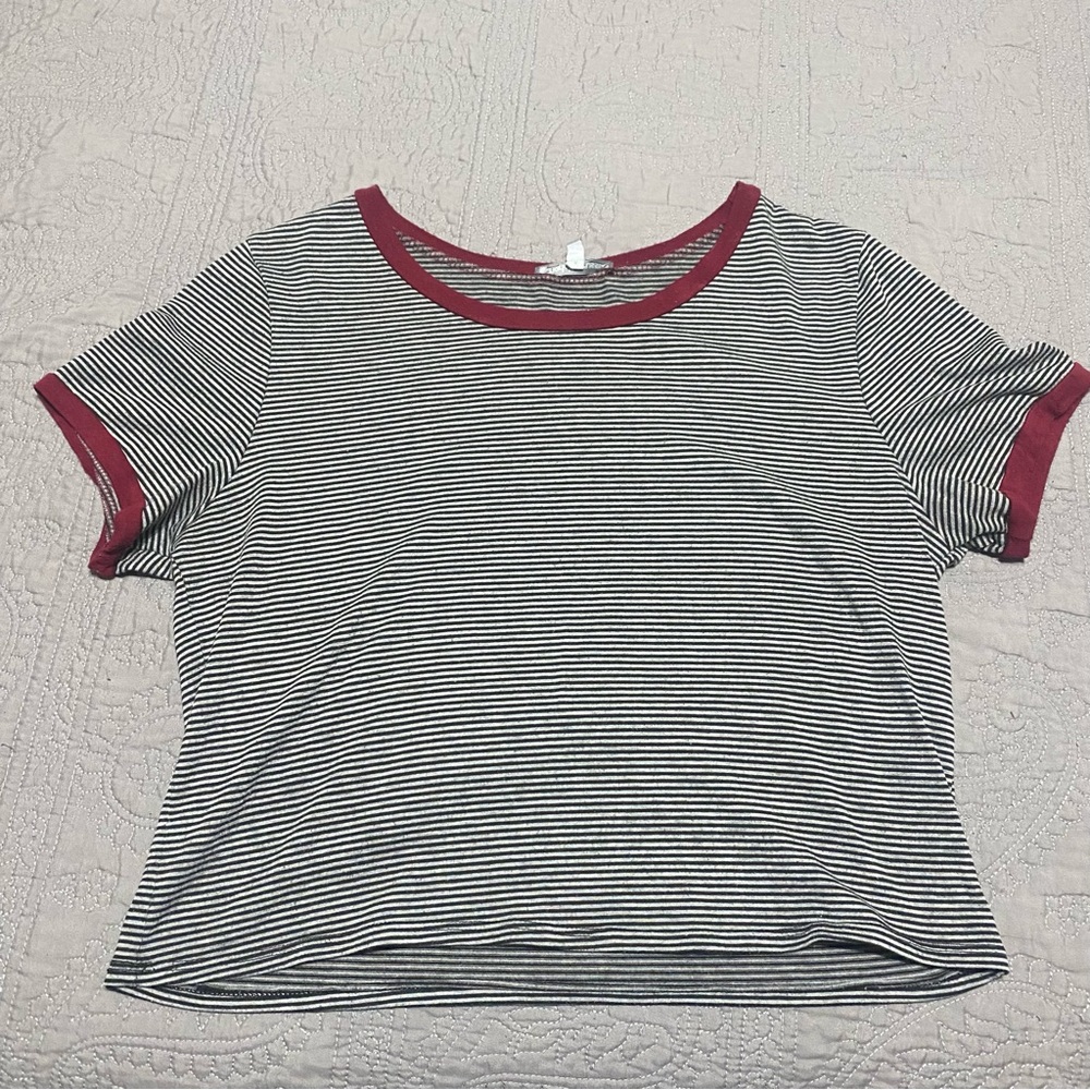Striped Crop Top